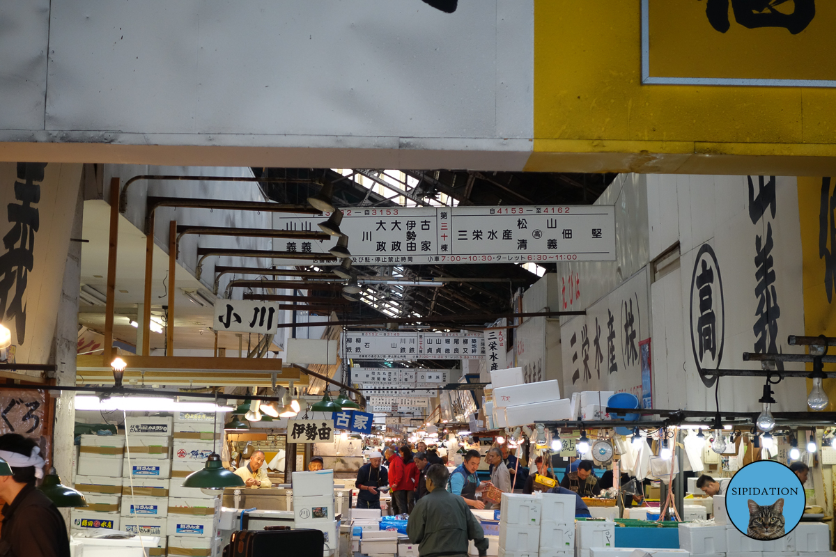 Outer Market - Tsukiji Fish Market - Tokyo, Japan
