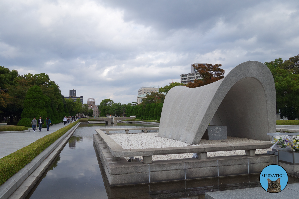 Memorial Monument of the Atomic Bomb Victims - Hiroshima, Japan