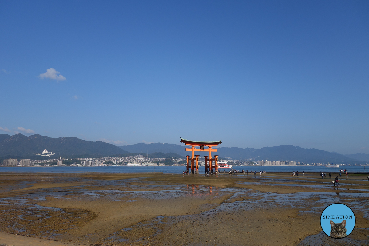 Low Tide - Floating Tori - Miyajima, Japan