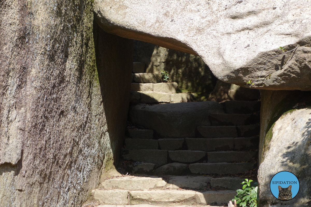 Rock Stairway - Miyajima, Japan