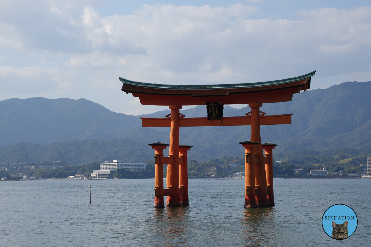 High Tide - Floating Tori - Miyajima, Japan