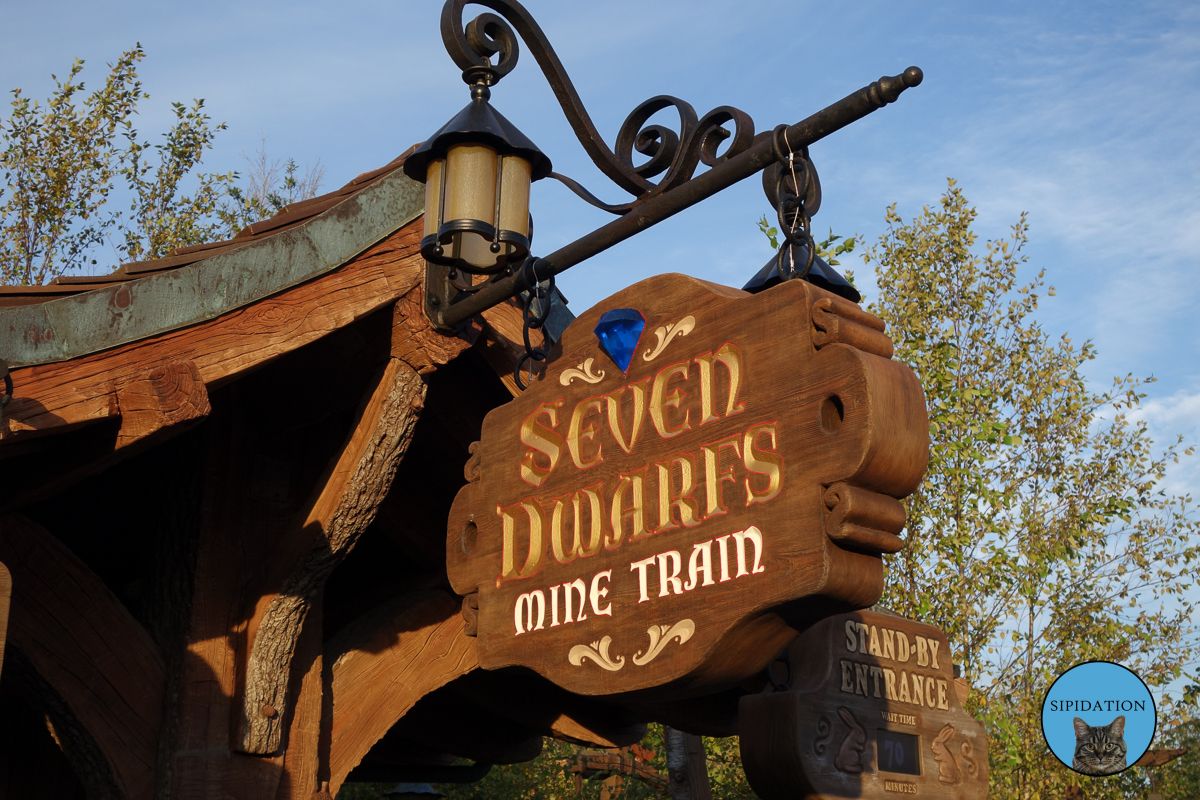 Seven Dwarfs Mine Train Ride - Magic Kingdom  - Disney World, Florida