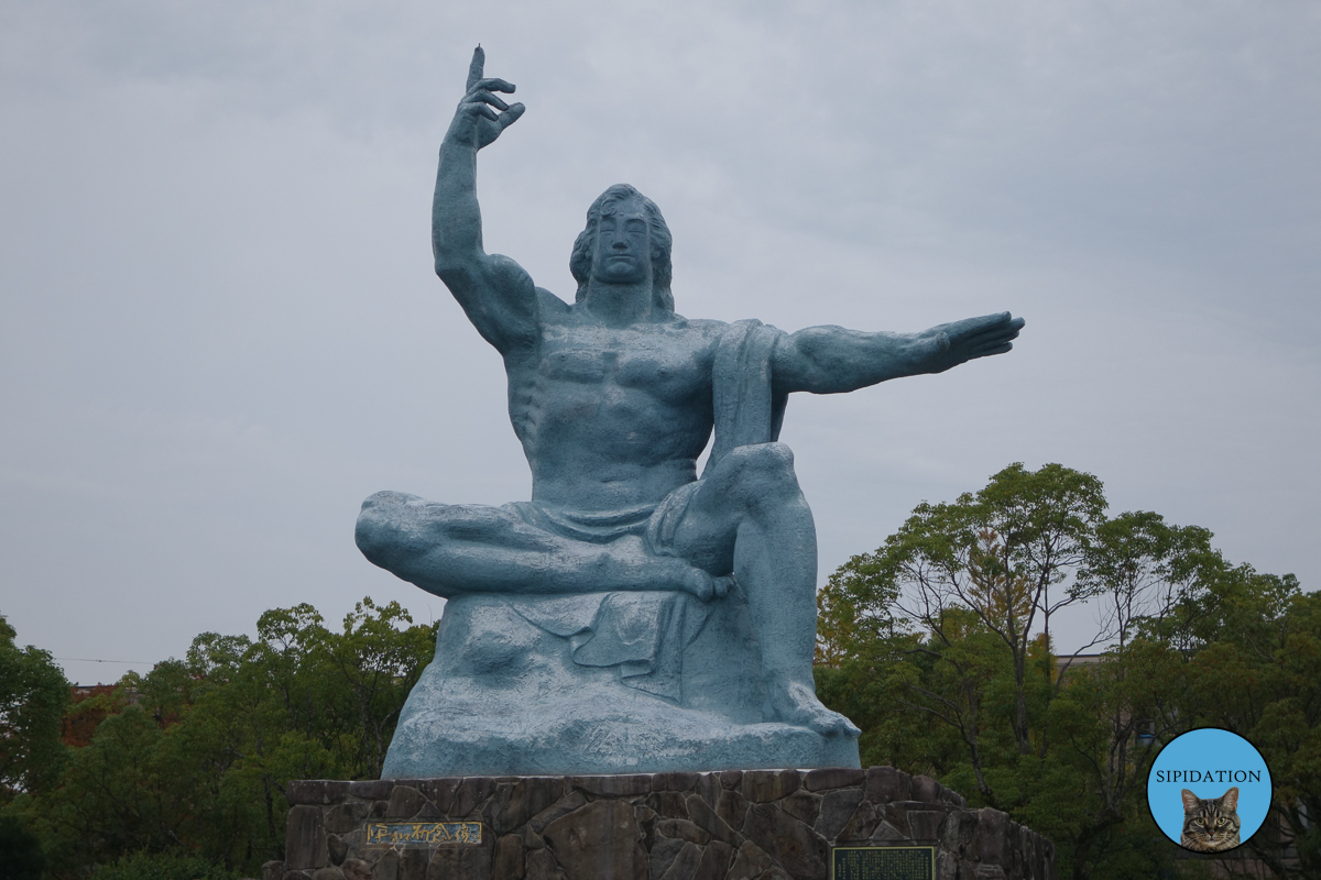 Peace Memorial Statue - Nagasaki, Japan