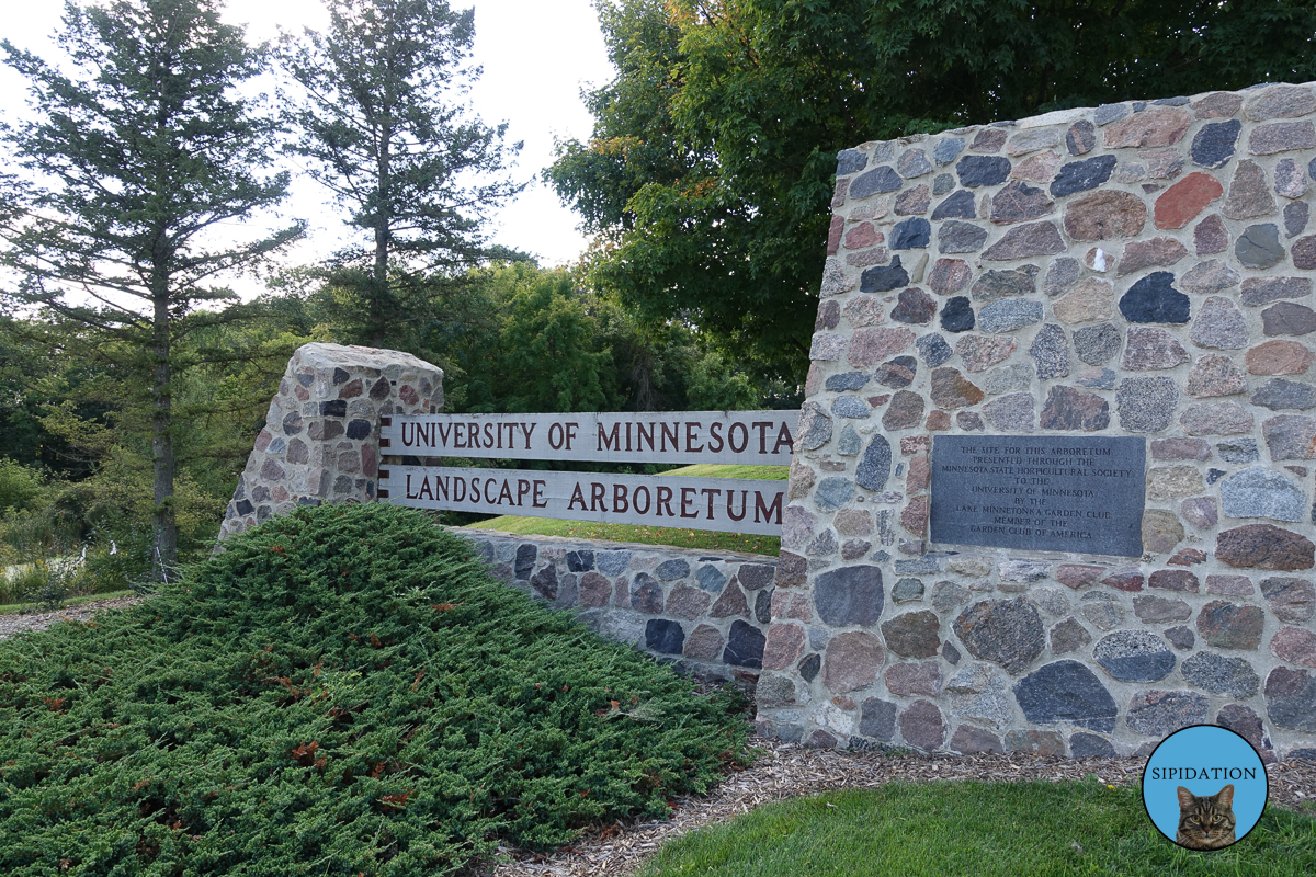 Main Sign - Minnesota Landscape Arboretum