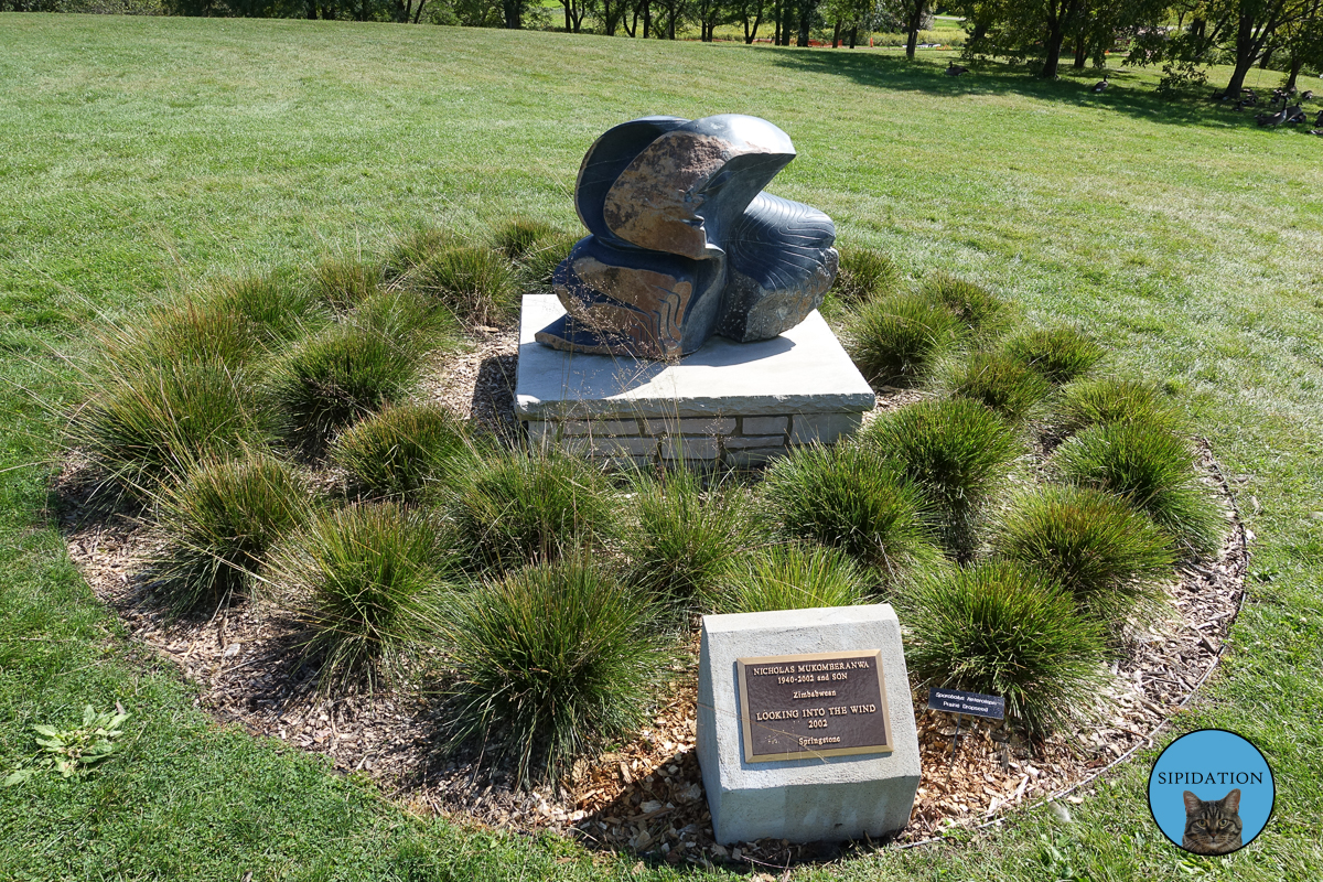 Looking into the Wind by Nicholas Mukomberanwa and Son - Minnesota Landscape Arboretum