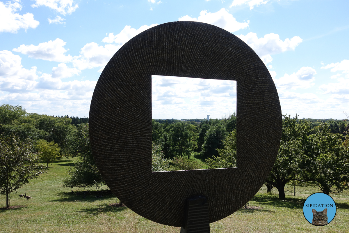 Disc Spiral by Jesus Bautista Moroles - Minnesota Landscape Arboretum