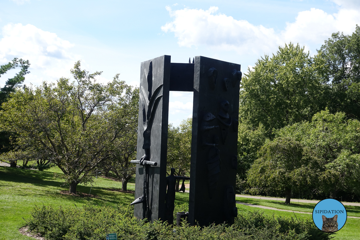 Sud II by Mimmo Paladino - Minnesota Landscape Arboretum