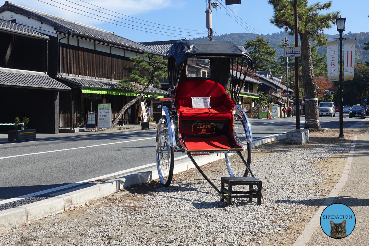 Rickshaw - Nara, Japan