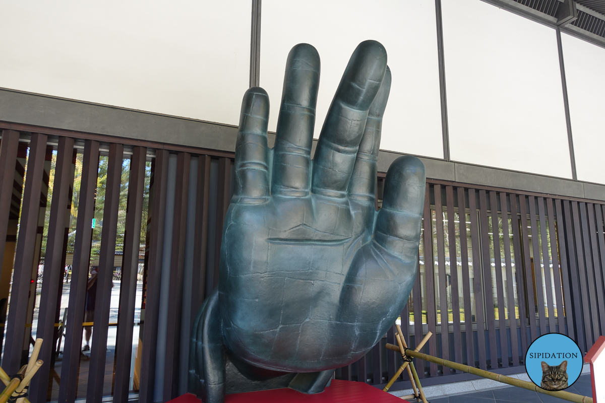 Hand of Buddha - Nara, Japan