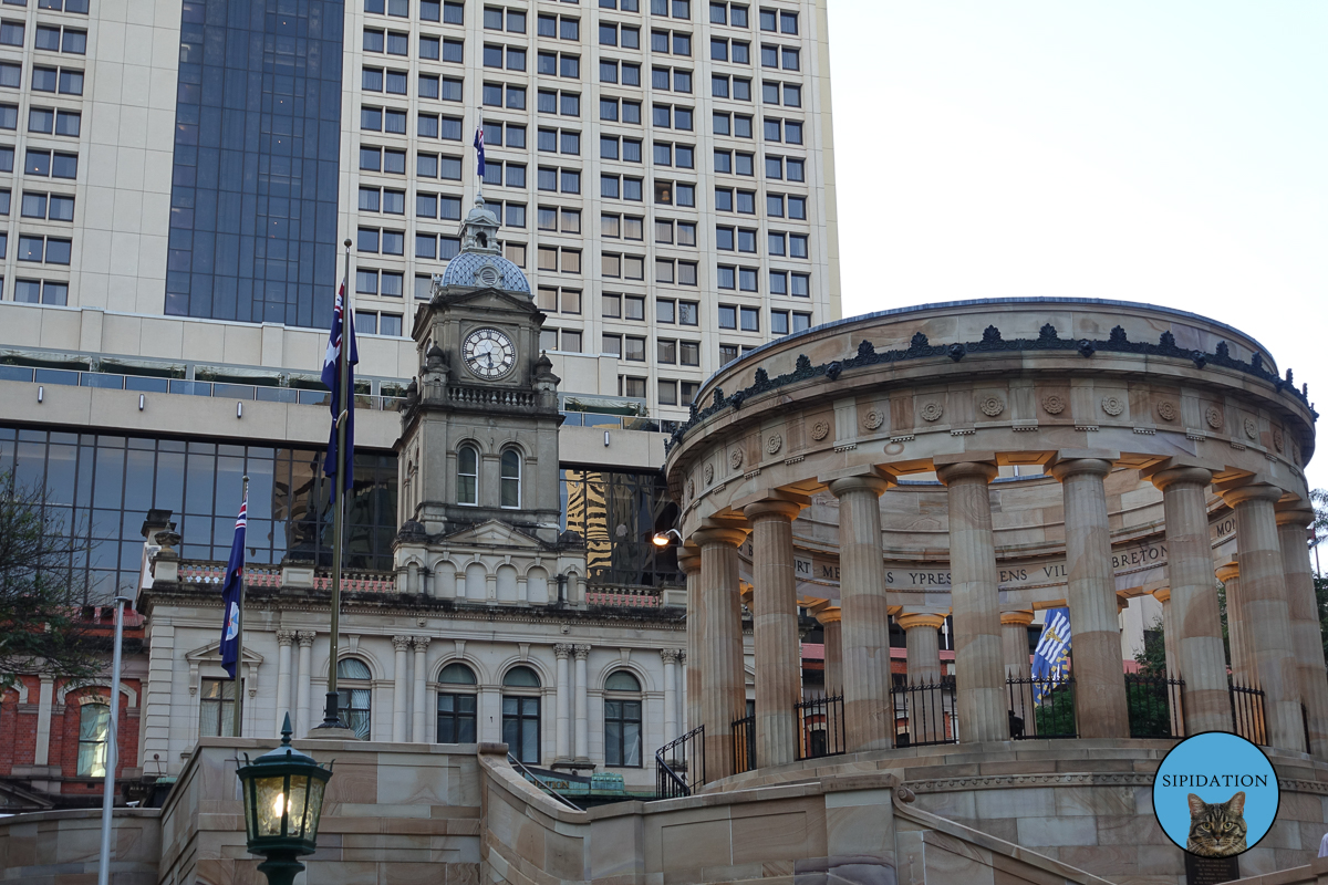 Anzac Square & Grand Central Station - Brisbane, Australia