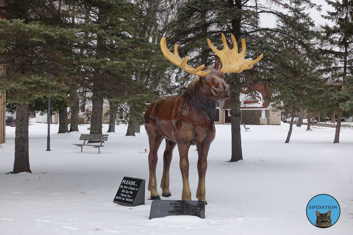 Honk the Moose - Biwabik, Minnesota