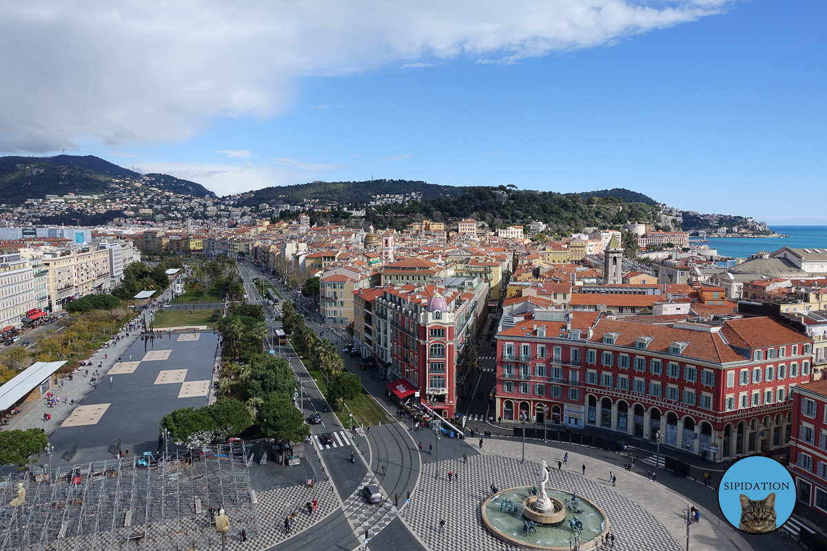 View From The Wheel - Nice, France