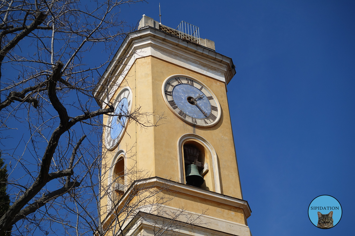 Church of Eze Clocktower - Eze, France