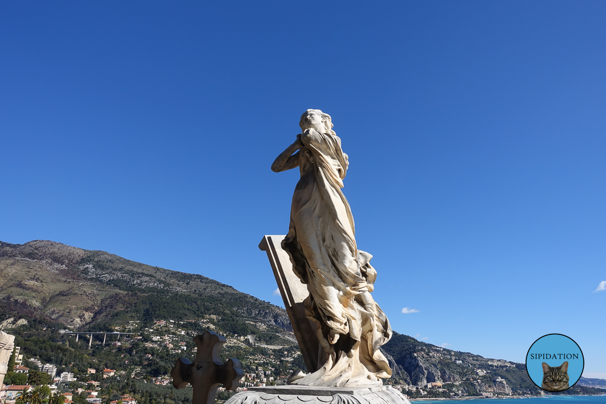 Grave Statue - Menton, France