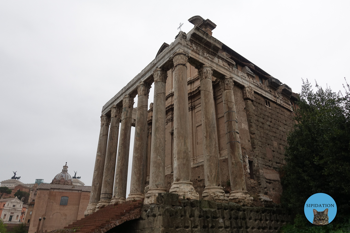 Antoninus and Faustina Temple - Rome, Italy