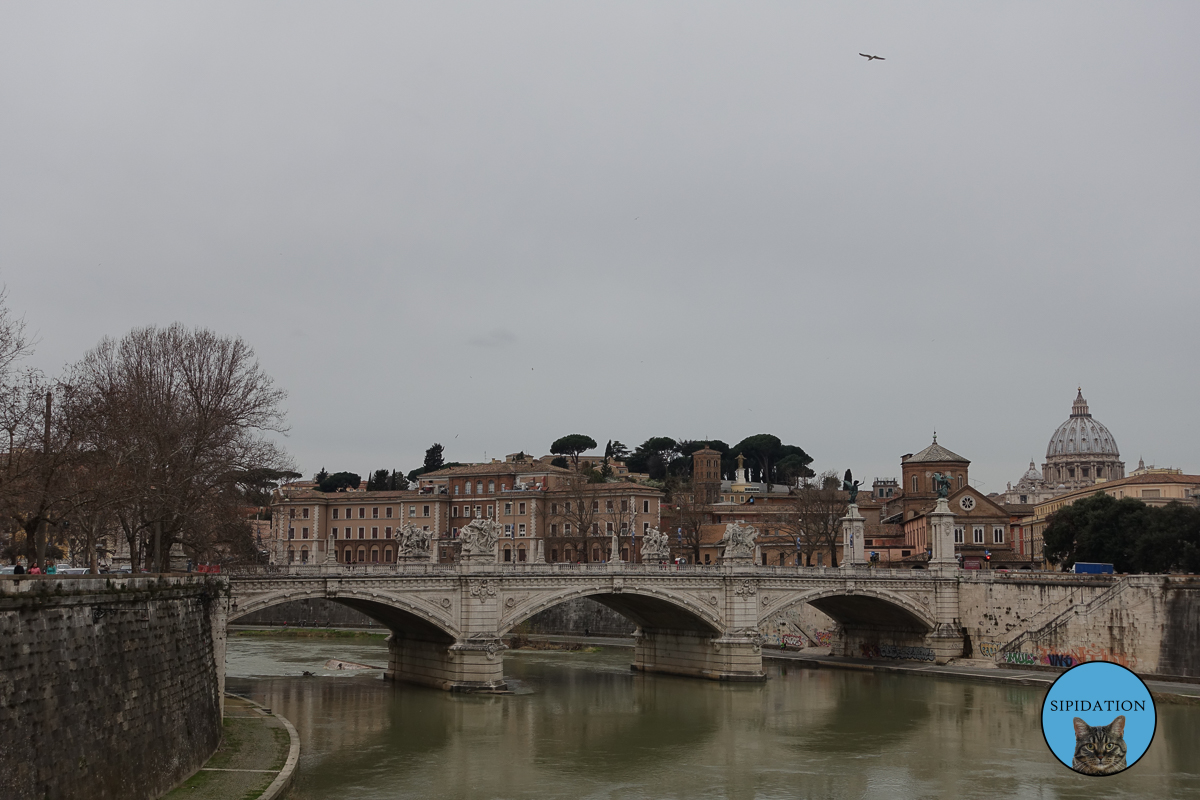 St Angelo Bridge - Rome, Italy