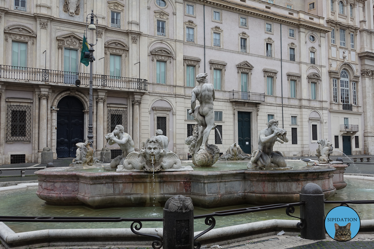 Fontana del Moro - Rome, Italy