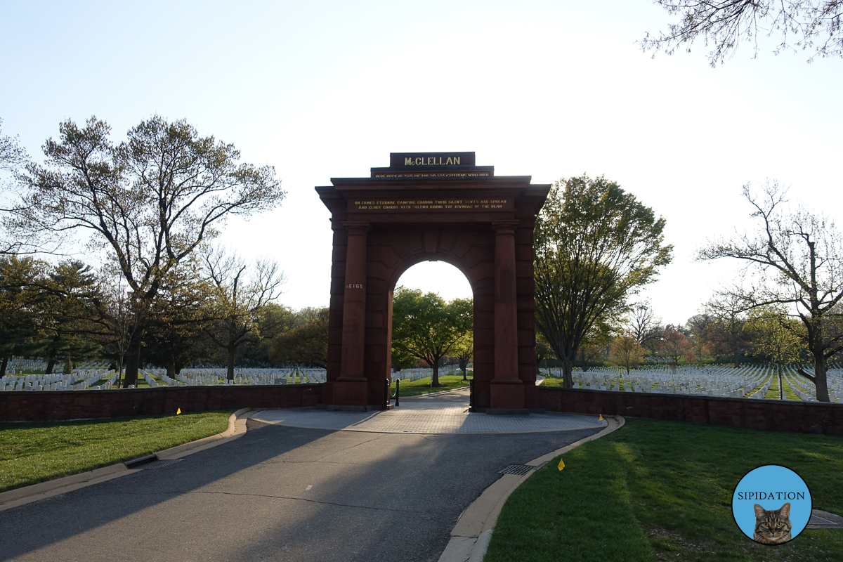 McClellan Gate - Arlington National Cemetery - Arlington Virginia