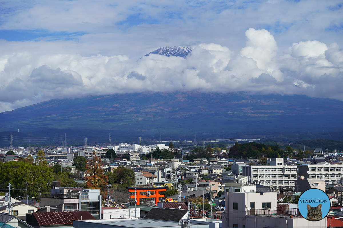 Mount Fuji from Museum - Fujinomiya, Japan