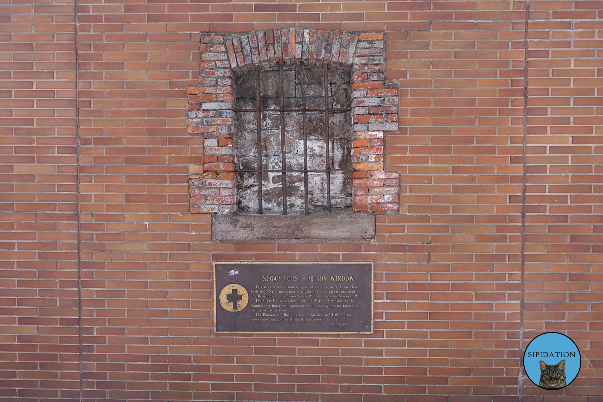 Sugar House Prison Window - New York City, New York